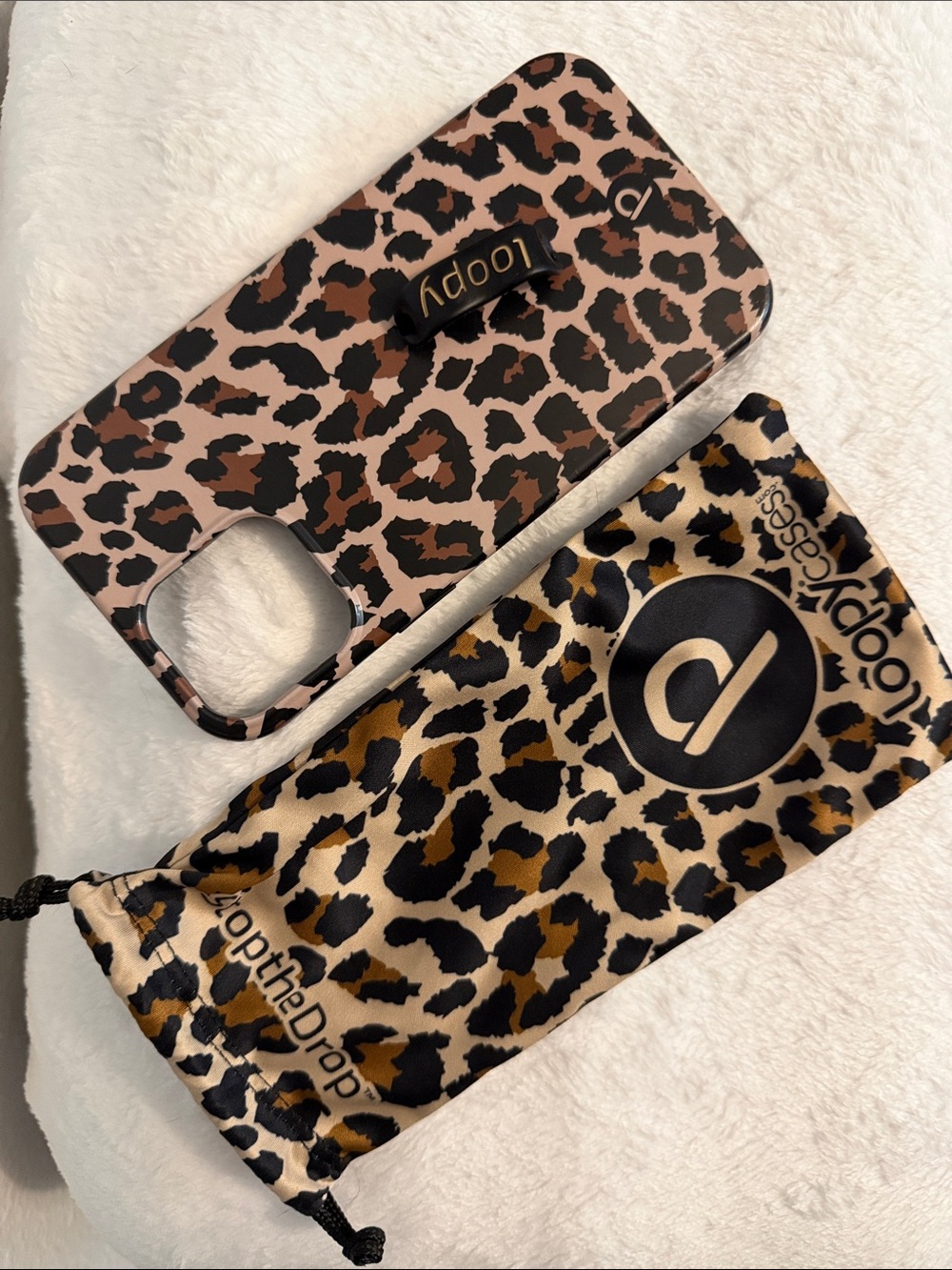 Loopy Leopard Print iPhone 13 Promax Case